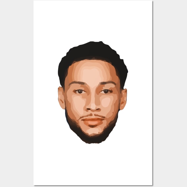 Ben Simmons Wall Art by Playful Creatives